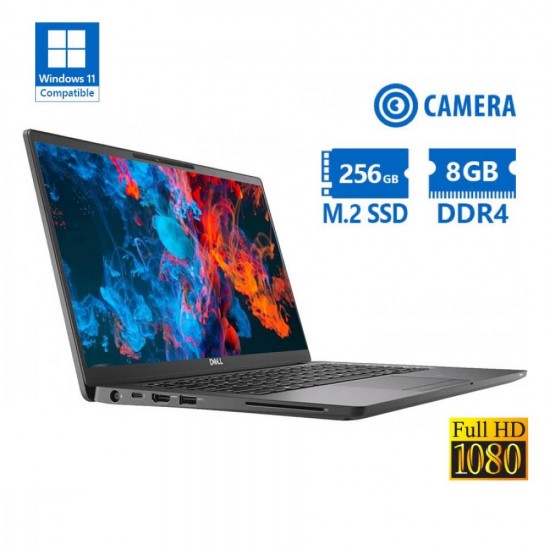 Dell Latitude 7400 i5-8265U 14``FHD 8GB DDR4 256GB M.2 SSD No ODD Camera 10P Grade A Refurbished Dell Latitude 7400 i5-8265U 14``FHD 8GB DDR4 256GB M.2 SSD No ODD Camera 10P Grade A Refurbished